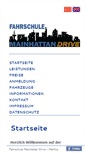Mobile Screenshot of mainhattandrive.de
